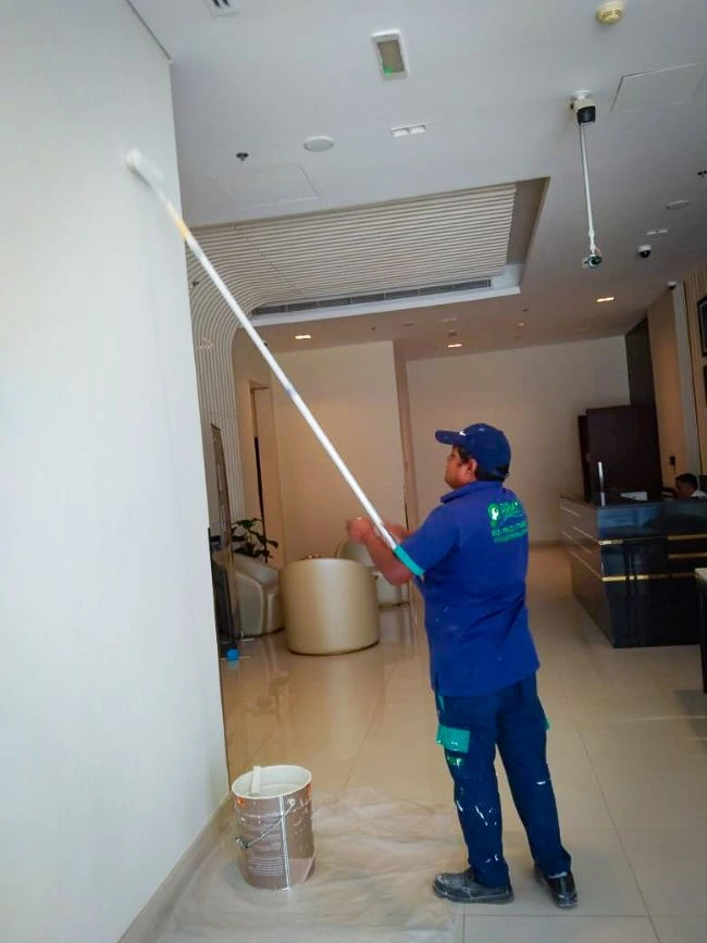 Primo Painting Services Dubai Team in JLT Apartment